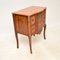 Antique French Marble Top Inlaid Commode, 1890, Image 3