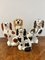 Hand Painted Staffordshire Dogs, 1880s, Set of 4, Image 1