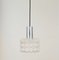 Mid-Century Modern Bubble Glass & Chrome Pendant Lamp by Helena Tynell for Limburg, Germany, 1960s 2