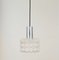 Mid-Century Modern Bubble Glass & Chrome Pendant Lamp by Helena Tynell for Limburg, Germany, 1960s, Image 2