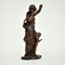 Escultura de bronce de mujer y niño, años 50, Imagen 4