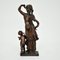 Sculpture en Bronze de Femme et Enfant, 1950s 2