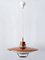 Mid-Century Modern Scandinavian Copper Pendant Lamp, 1960s 8