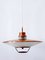 Mid-Century Modern Scandinavian Copper Pendant Lamp, 1960s 3