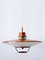 Mid-Century Modern Scandinavian Copper Pendant Lamp, 1960s, Image 3