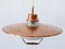 Mid-Century Modern Scandinavian Copper Pendant Lamp, 1960s 15