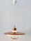 Lámpara colgante escandinava Mid-Century moderna de cobre, años 60, Imagen 7