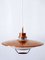 Mid-Century Modern Scandinavian Copper Pendant Lamp, 1960s 1