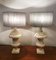 Lámparas de mesa de mármol, años 50. Juego de 2, Imagen 2