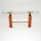 Vintage Console Table in Marble and Glass, 1970s 1