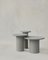 Raindrop Side Table Set in Microcrete and Pebble Grey by Fred Rigby Studio, Set of 3, Image 1