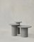 Raindrop Side Table Set in Microcrete and Microcrete by Fred Rigby Studio, Set of 3 1