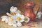 Théodore Lespinasse, Vaso con anemoni bianchi, Olio su tela, 1900, Incorniciato, Immagine 2