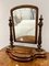 Viktorianischer Frisiertisch Spiegel aus Mahagoni, 1860er 4