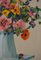 Patrice Guiraud, Floral Burst No.1, 2017, Öl auf Leinwand 3