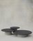 Raindrop Coffee Table Set in Black Oak and Pebble Grey by Fred Rigby Studio, Set of 3 1
