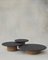 Raindrop Coffee Table Set in Black Oak and Oak by Fred Rigby Studio, Set of 3 1