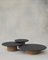 Raindrop Coffee Table Set in Black Oak and Oak by Fred Rigby Studio, Set of 3, Image 1