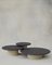 Raindrop Coffee Table Set in Black Oak and Ash by Fred Rigby Studio, Set of 3 1