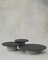 Raindrop Coffee Table Set in Black Oak and Microcrete by Fred Rigby Studio, Set of 3 1