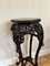 Chinese Side Table or Stool in Carved Hardwood, 1860s 8