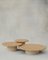 Raindrop Coffee Table Set in Oak and Ash by Fred Rigby Studio, Set of 3 1
