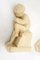 Sculptures of Children in Lacquered Plaster, 1800s, Set of 2 9