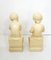 Sculptures of Children in Lacquered Plaster, 1800s, Set of 2 11