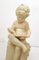 Sculptures of Children in Lacquered Plaster, 1800s, Set of 2 10