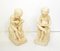Sculptures of Children in Lacquered Plaster, 1800s, Set of 2 12