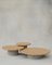 Raindrop Coffee Table Set in Oak and Microcrete by Fred Rigby Studio, Set of 3 1