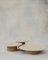 Raindrop Coffee Table Set in Ash and Oak by Fred Rigby Studio, Set of 3, Image 1