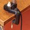 Lámpara de escritorio vintage con cuello de cisne de Christian Dell para Kaiser Idell, Imagen 8