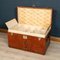 Vintage French Courier Trunk in Natural Cow Hide from Louis Vuitton, 1930 14