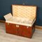 Vintage French Courier Trunk in Natural Cow Hide from Louis Vuitton, 1930, Image 14
