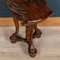 Fruitwood Grotto Piano Stool, 1880, Image 9