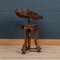 Fruitwood Grotto Piano Stool, 1880, Image 8