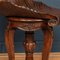 Tabouret de Piano Grotto en Bois Fruitier, 1880 14