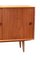 Credenza in teak con ante scorrevoli, Danimarca, anni '60, Immagine 2