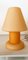 Gelbe Tischlampe aus Glas von Vistosi 7