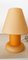 Gelbe Tischlampe aus Glas von Vistosi 2