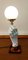 Lámpara de mesa de mano con esfera de vidrio, Imagen 4
