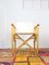 Vintage Italian Director's Folding Chair from Calligaris 1