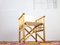 Vintage Italian Director's Folding Chair from Calligaris, Image 4