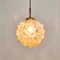 Large Mid-Century Modern Amber Bubble Glass Ceiling Light by Helena Tynell for Limburg, Germany, 1960s, Immagine 4