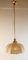 Lampada da soffitto in vetro ambrato, Immagine 1