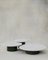 Tavolini da caffè Raindrop in quercia bianca e verde muschio di Fred Rigby Studio, set di 3, Immagine 1