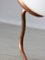 Lámpara de mesa orgánica vintage de cobre y opalino, Imagen 3