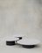 Juego de mesa de centro Raindrop de roble blanco y roble negro de Fred Rigby Studio. Juego de 3, Imagen 1