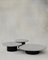 Raindrop Coffee Table Set in Microcrete and Patinated by Fred Rigby Studio, Set of 3 1